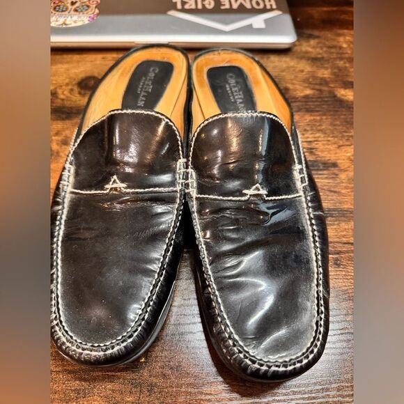 Cole Haan Black Patent Loafer size 10.5b - Picture 2 of 11